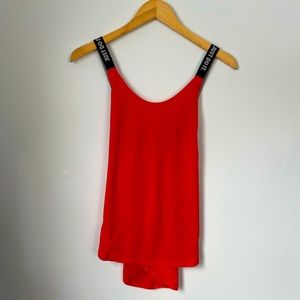 nike pro cross back tank size small